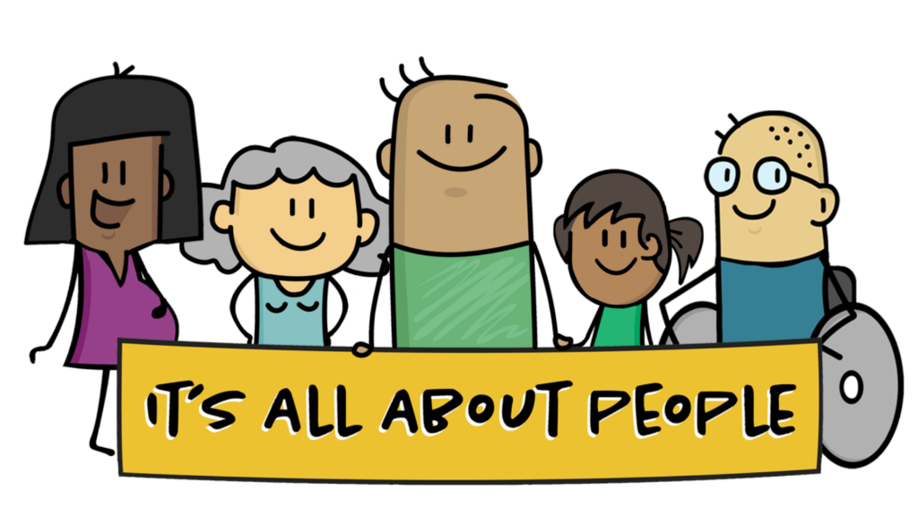 It's All About People logo