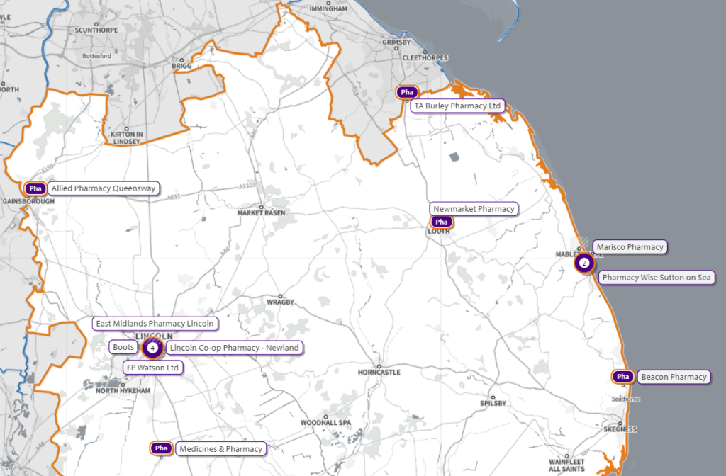 Map-of-pharmacy-locations-in-the-North-offering-COVID-vaccination-Spring-2024