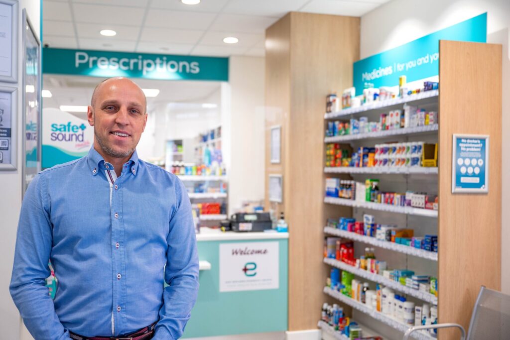 Photo of Blazej Jasnowski, Superintendent Pharmacist and Independent Prescriber at East Midlands Pharmacy Lincoln