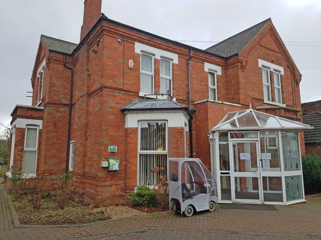 Photo of the outside of Cliff House Medical Practice, Lincoln