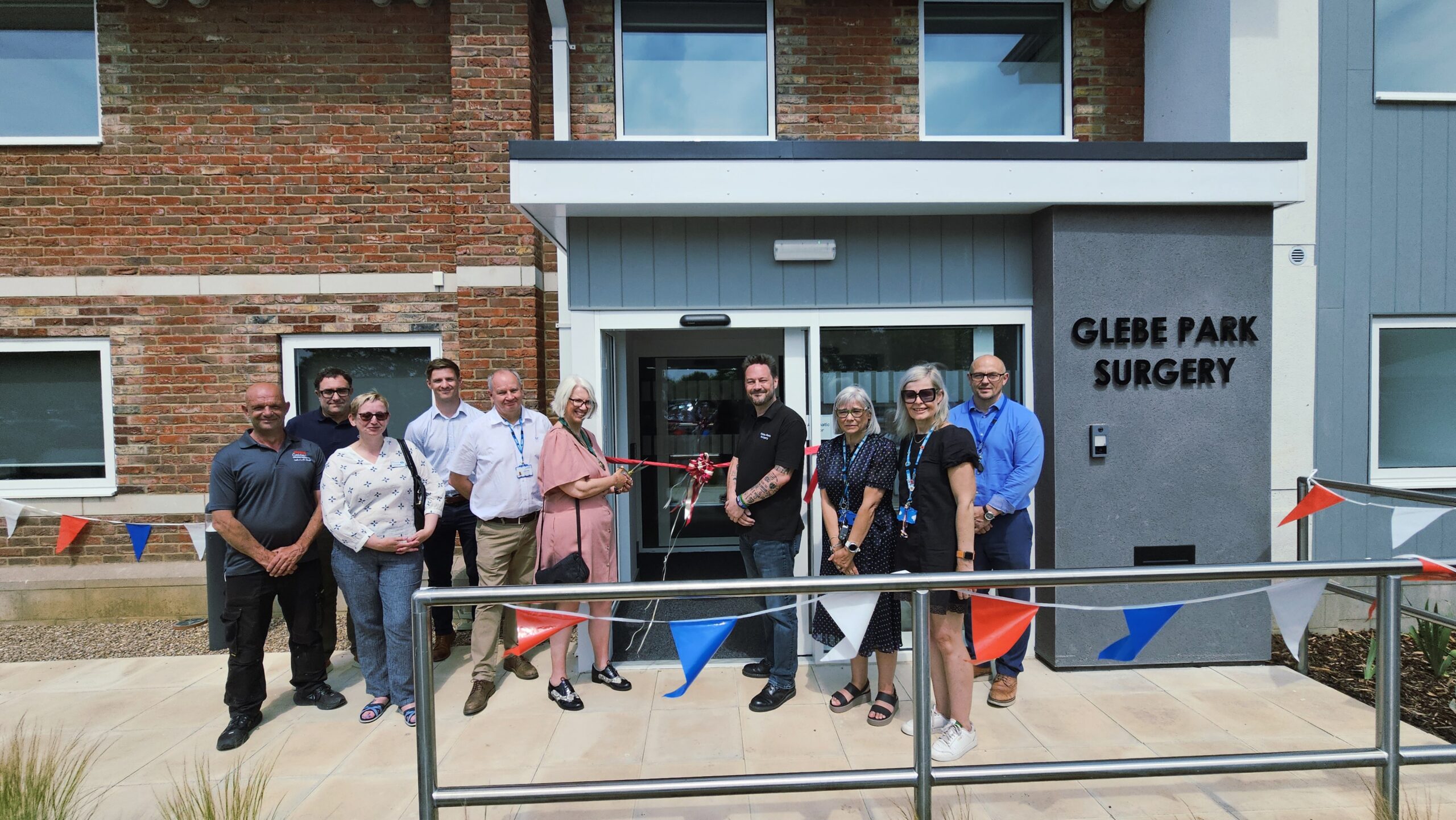 Glebe Parking Surgery - The official ribbon-cutting ceremony, led by Councillor Clare Smalley, Deputy Mayor of Lincoln