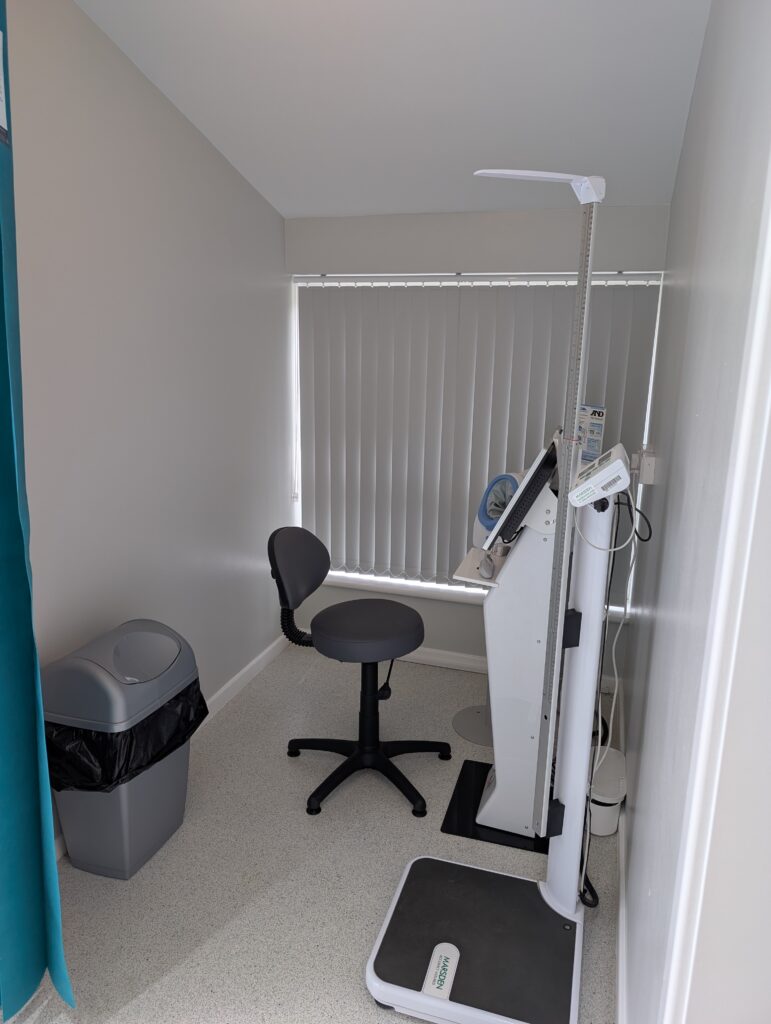 Photo of new equipment/space at Washingborough Family Practice