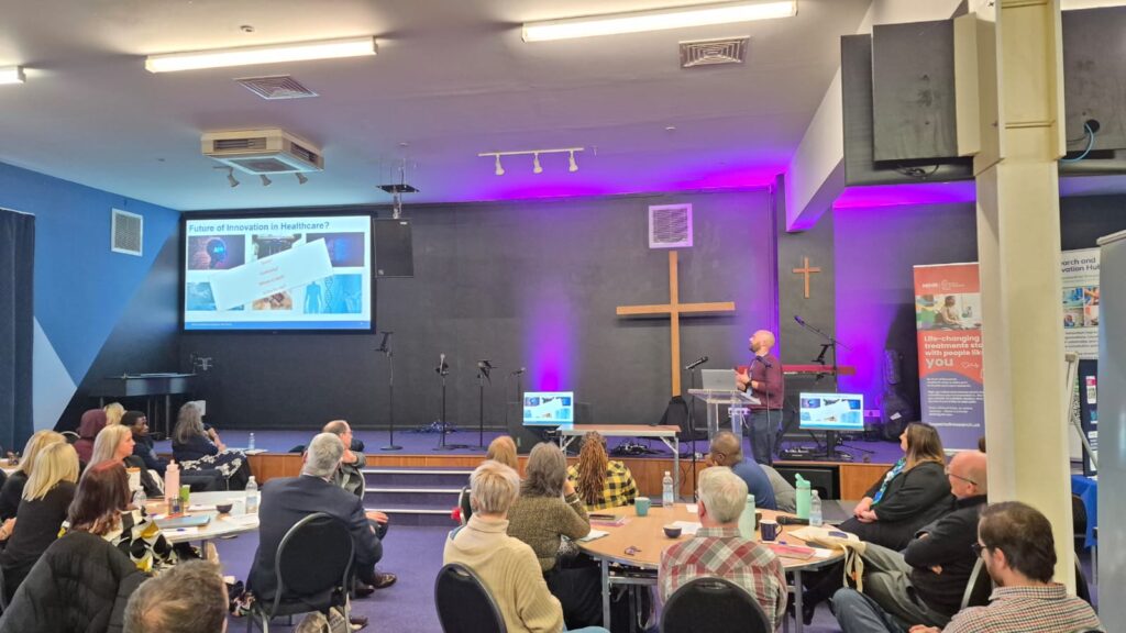 a photo from the Lincolnshire Primary Care Research & Innovation Event,