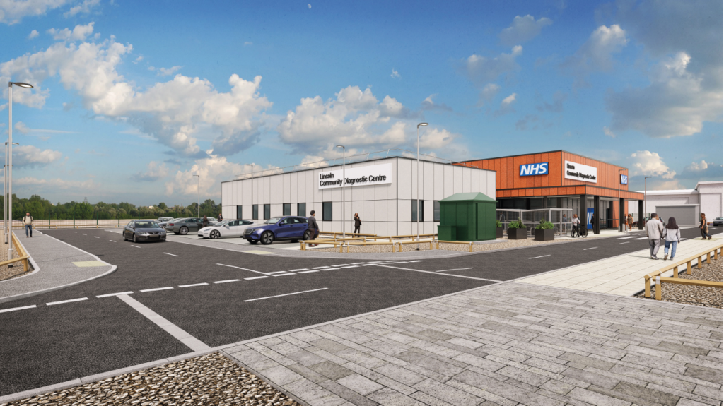 An artist’s impression of how the finished Lincoln CDC proposed extension will look