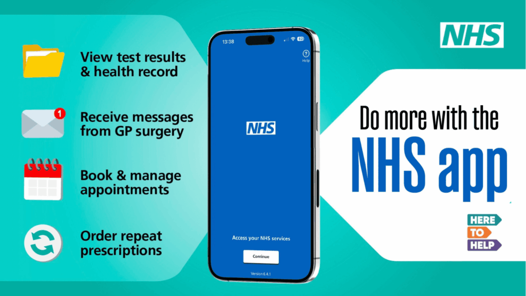 Do more with the NHS App
