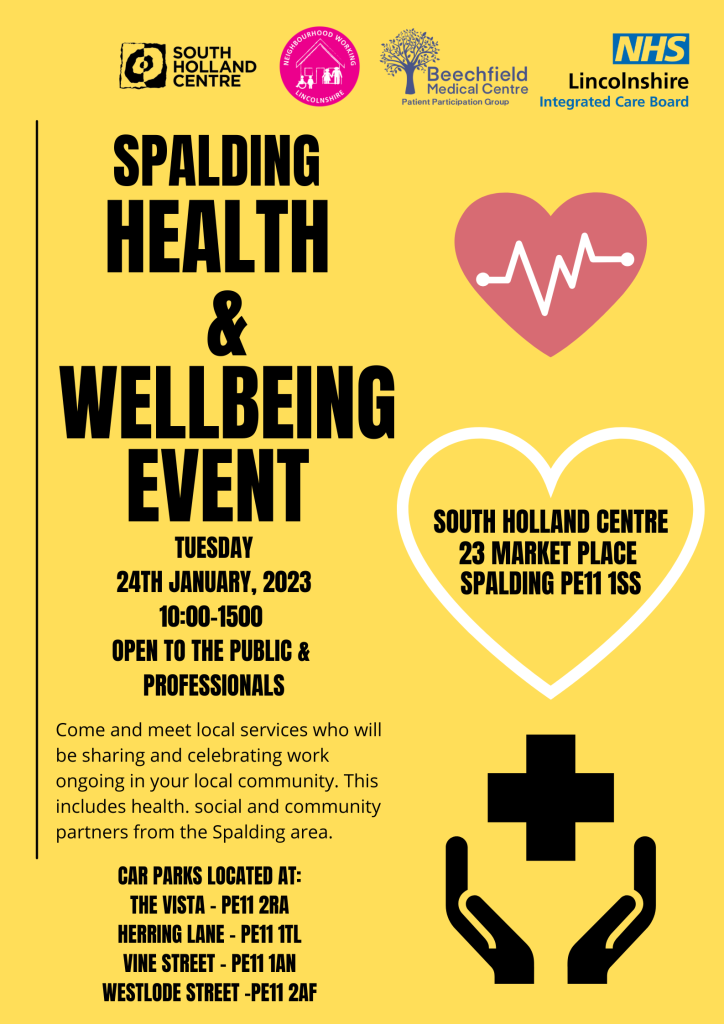 Poster - Spalding Health & Wellbeing Event