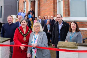 Official opening of the refurbished Abbey Medical Practice, Monks Road, Lincoln.