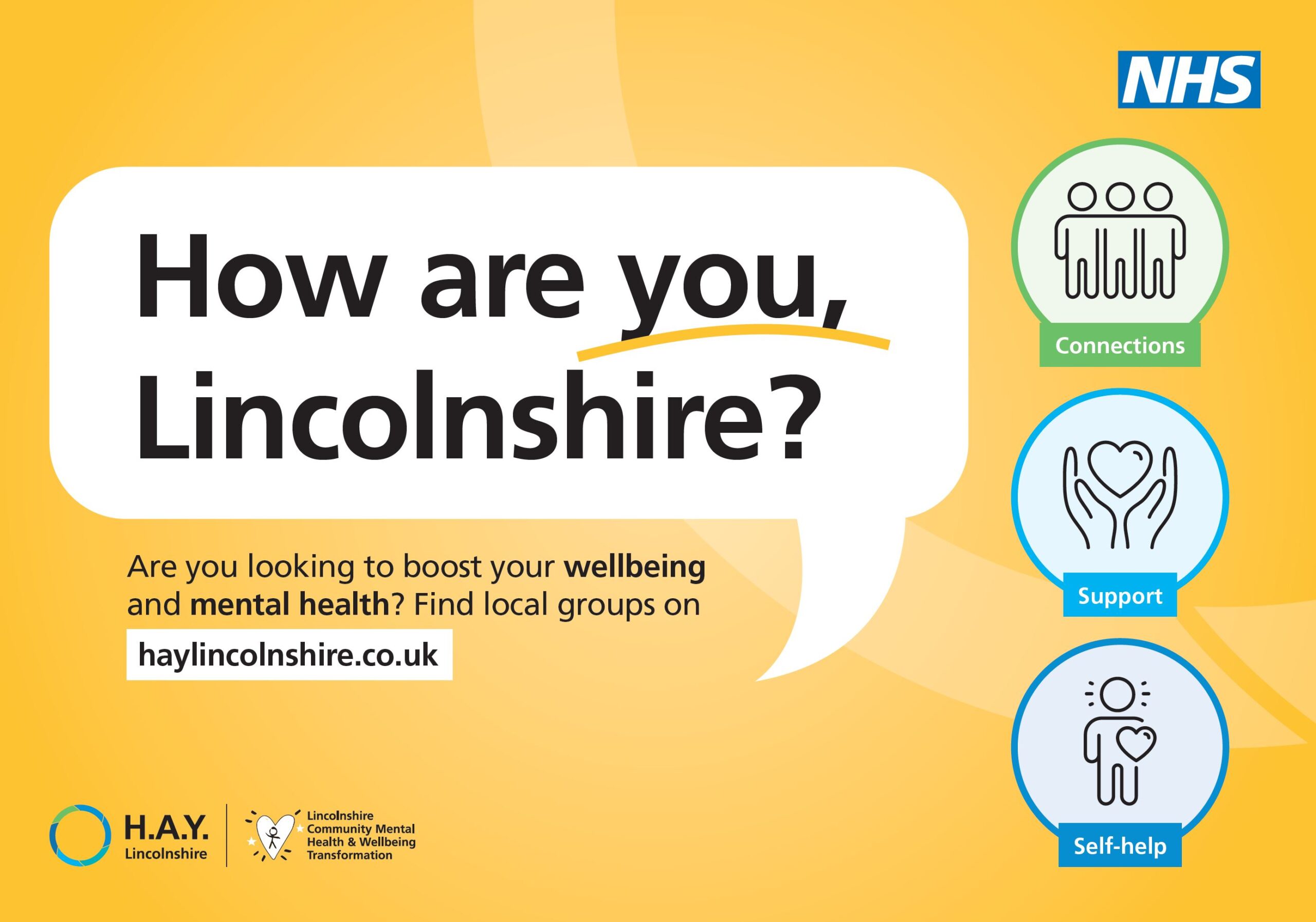 How are you Lincolnshire? Text image with weblink to haylincolnshire.co.uk